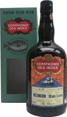 Compagnie des Indes Reunion 10yo 43% 700ml