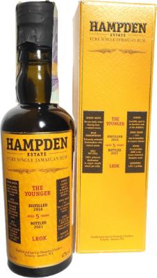 Velier Hampden Estate 2016 LROK The Younger 5yo 47% 100ml