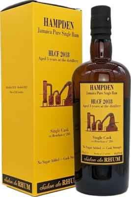 Velier Hampden Estate 2018 HLCF Salon du Rhum 3yo 64.6% 700ml