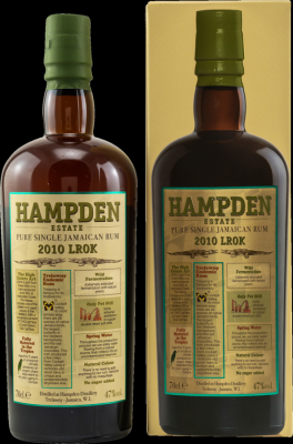 Velier Hampden Estate 2010 Pure Single Jamaican LROK 11yo 47% 700ml