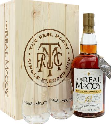 The Real McCoy Edition 2020 Prohibition Tradition 100th Anniversary Giftbox With Glasses 12yo 50% 700ml