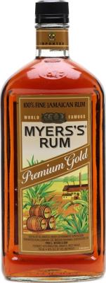 Myers Premium Gold Jamaica Rum 40% 750ml