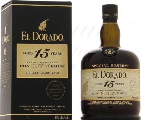 El Dorado Special Reserve 15yo 40% 1000ml