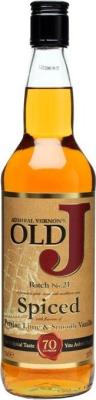 Admiral Vernon's Old J Batch No.21 Spiced 70 Proof 35% 700ml