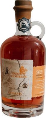 Tres Hombres 2021 Ron Aldea Canary Islands Ed. 45 La Palma 15yo 43% 700ml