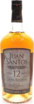 Juan Santos Gran Reserva Colombian 12yo 40% 750ml