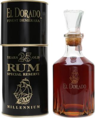 El Dorado Special Reserve Millennium 25yo 43% 700ml