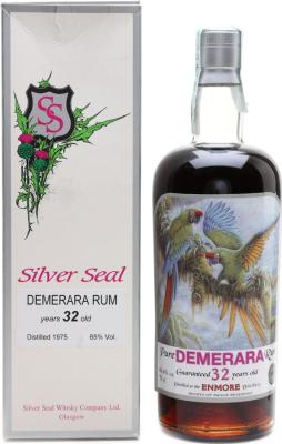 Silver Seal 1975 Enmore Demerara 32yo 64.4% 700ml