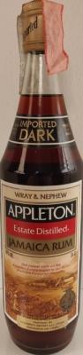 Appleton Imported Dark Jamaica Rum 1990s 40% 700ml