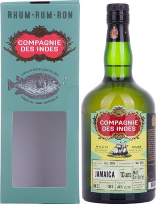 Compagnie des Indes 2008 Jamaica 10yo 44% 700ml