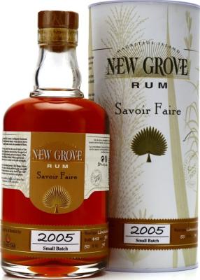 The Nectar 2005 Grays Mauritius New Grove Savoir Faire Small Batch 12yo 50% 700ml