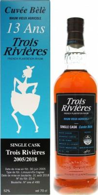 Trois Rivieres 2005 Cuvee Bele 13yo 52% 700ml