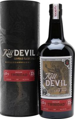 Kill Devil 1998 Caroni Trinidad and Tobaco The Whisky Barrel HTR 23yo 62.8% 700ml