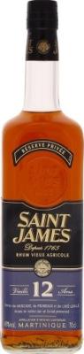 Saint James Rhum Vieux Agricole 12yo 43% 700ml