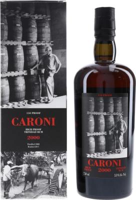 Velier Caroni 2000 High Proof Trinidad 55% 750ml