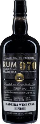 Engenhos Do Norte 2015 970 Agricole da Madeira Wine Cask Edition 49.9% 700ml