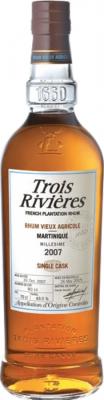 Trois Rivieres 2007 Single Cask 8yo 43% 700ml