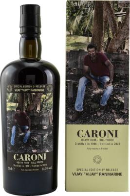 Velier Caroni 1996 Employees Edition 3rd Release Vijay Vijay Ranmarine Velier 64.5% 700ml