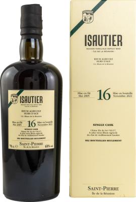 Isautier Velier 2005 Agricole Single Cask LMDW Exclusive Cask #16/17 16yo 65% 700ml