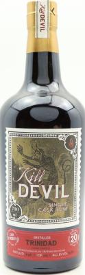 Kill Devil 1998 Caroni Trinidad Single Cask Rum 20yo 65.8% 700ml