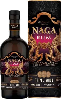 Naga Edition 2018 Triple Cask Aged Triple Wood Tube 42.7% 700ml