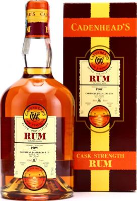 Cadenhead's 1972 Caribbean Distillers Ltd PDW Guyana 30yo 53.1% 700ml