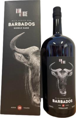 Rom De Luxe 2001 Barbados Wild Series No.22 Barrel No.3 BMMG 20yo 54.8% 1500ml