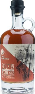 Tres Hombres 2017 Oliver & Oliver Dominican Republic Ed. 22 Premium Porto Dominicano XVIII 18yo 42% 700ml