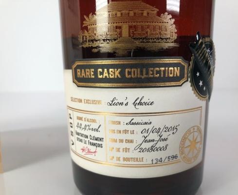 Clement Rare Cask Collection Lion's Choice 44% 500ml