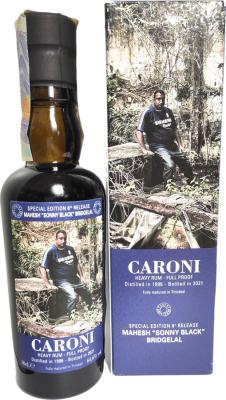 Velier Caroni 1996 Employees Edition 6th Release Mahesh Sonny Black Bridgelal 64.6% 100ml