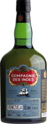 Compagnie des Indes 2006 C.A.D.C Venezuela 12yo 43% 700ml