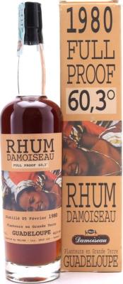 Velier Damoiseau 1980 Guadeloupe Full Proof 22yo 60.3% 700ml