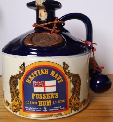 Pusser British Navy Jolly Jack Pusser 95.5 proof 54.5% 1750ml