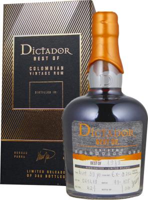 Dictador Best of 1979 Extremo 39yo 42% 700ml