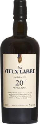 Velier 1999 Barbancourt The Vieux Labbe 20th Anniversary 21yo 58.9% 700ml