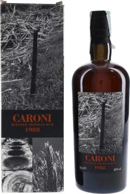 Velier Caroni 1988 Blended Trinidad 15yo 43% 700ml