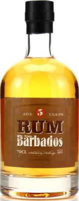 Delhaize Rum Origin Barbados 5yo 38% 700ml