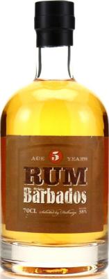 Delhaize Rum Origin Barbados 5yo 38% 700ml