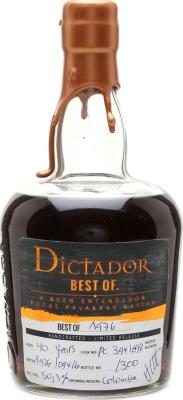 Dictador Best of 1976 A Buen Entendedor Pocas Palabras Bastan 40yo 50.3% 700ml