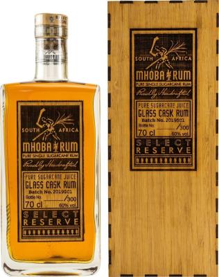 Mhoba Glass Cask Select Reserve 60% 700ml