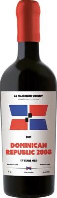LMDW 2008 Dominican Republic Flag Series 17yo 60.8% 700ml