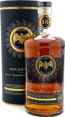 Bacardi 2004 Gran Reserva Especial 16yo 45% 1000ml