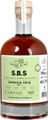 S.B.S 2015 Monymusk Jamaica EMB Cask Strength 7yo 65.7% 700ml