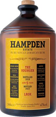 Velier Hampden Estate 2018 LROK The Younger 5yo 47% 3000ml