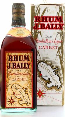 J.Bally 1929 Des Plantations Lajus Du Carbet 45% 750ml