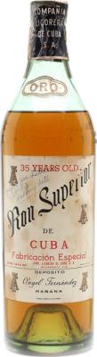 Ron Superior de Cuba Oro 35yo