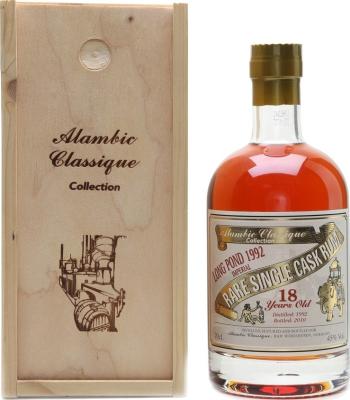 Alambic Classique 1992 Long Pond Wooden box 18yo 45% 700ml