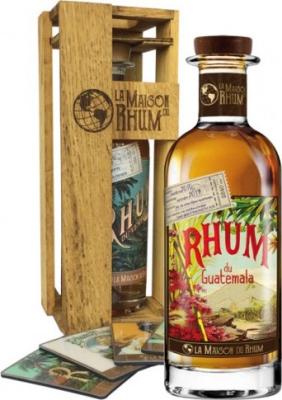 La Maison du Rhum 2010 Guatemala Wooden box 45% 700ml