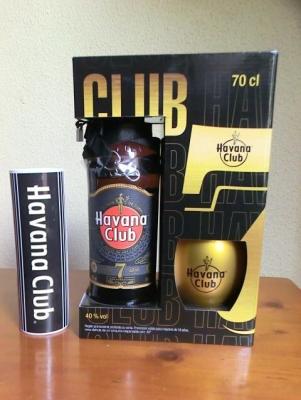 Havana Club Cancha Giftbox 7yo 40% 700ml