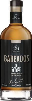 1731 Fine & Rare Barbados Single Origin 8yo 46% 700ml